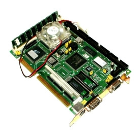Advantech PCA-6145B/45L REV:C2 ISA PC104 Motherboard - Industrial Embedded Computing Solution