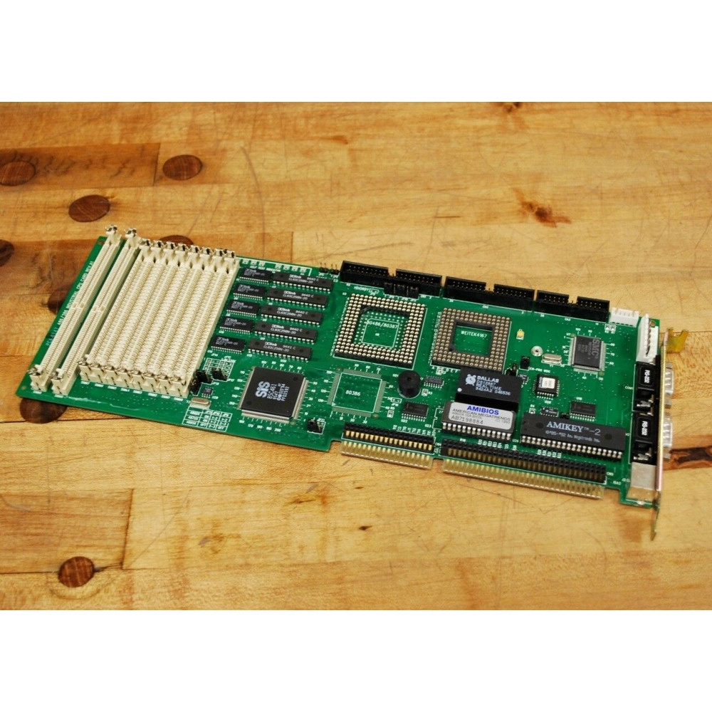 Advantech PCA-6147 486/386 Rev B3 Industrial CPU Card - High-Performance Industrial Computing Solution