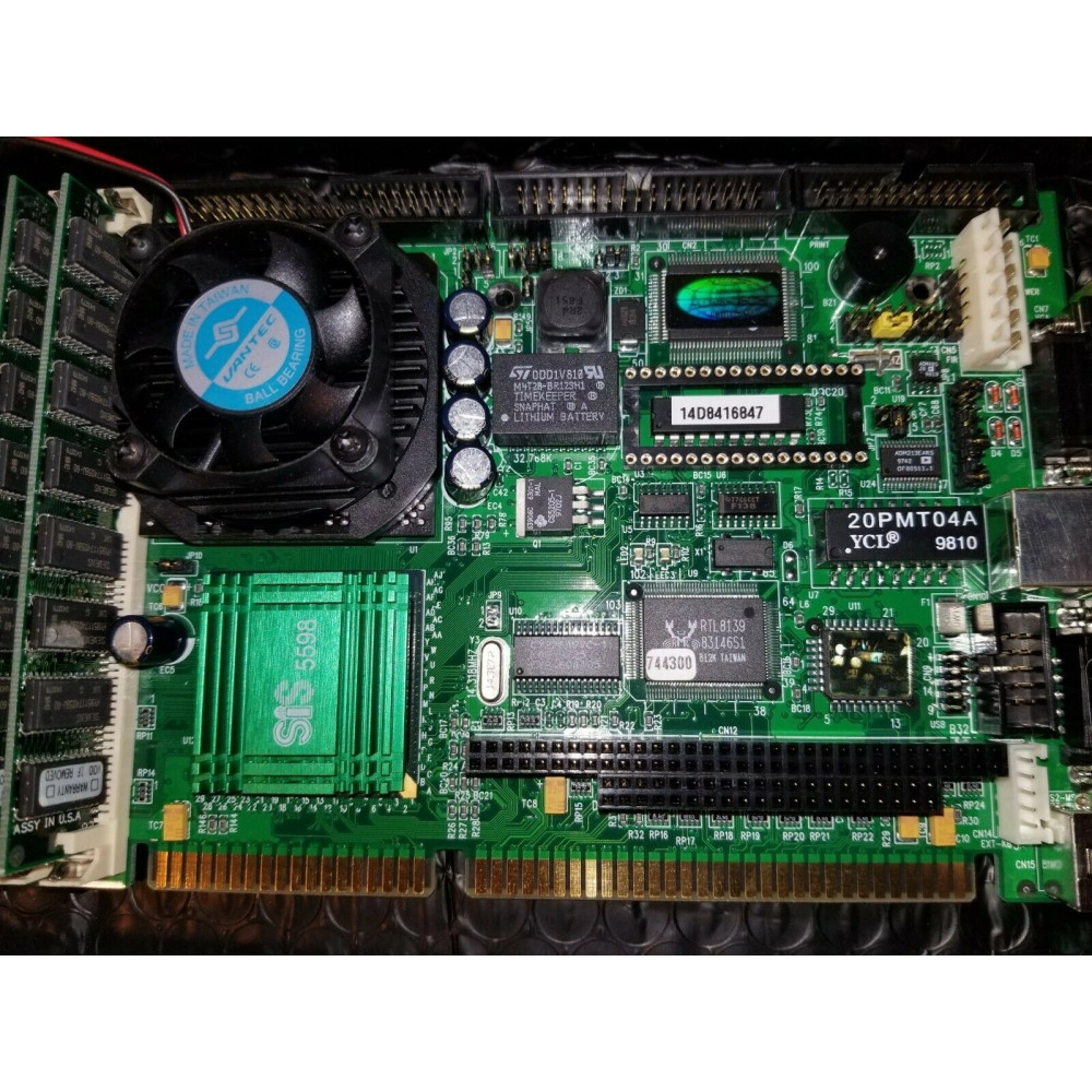 Advantech PCA-6154 Rev.A3 ISA PC104 Motherboard - Industrial-Grade Performance