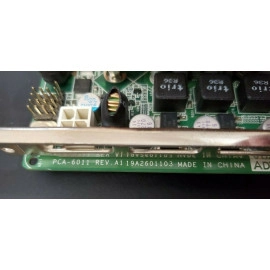 Advantech PCA-6011 REV.A1 ISA Motherboard