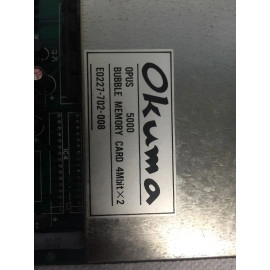 Okuma E0227-702-008 Bubble Memory Card