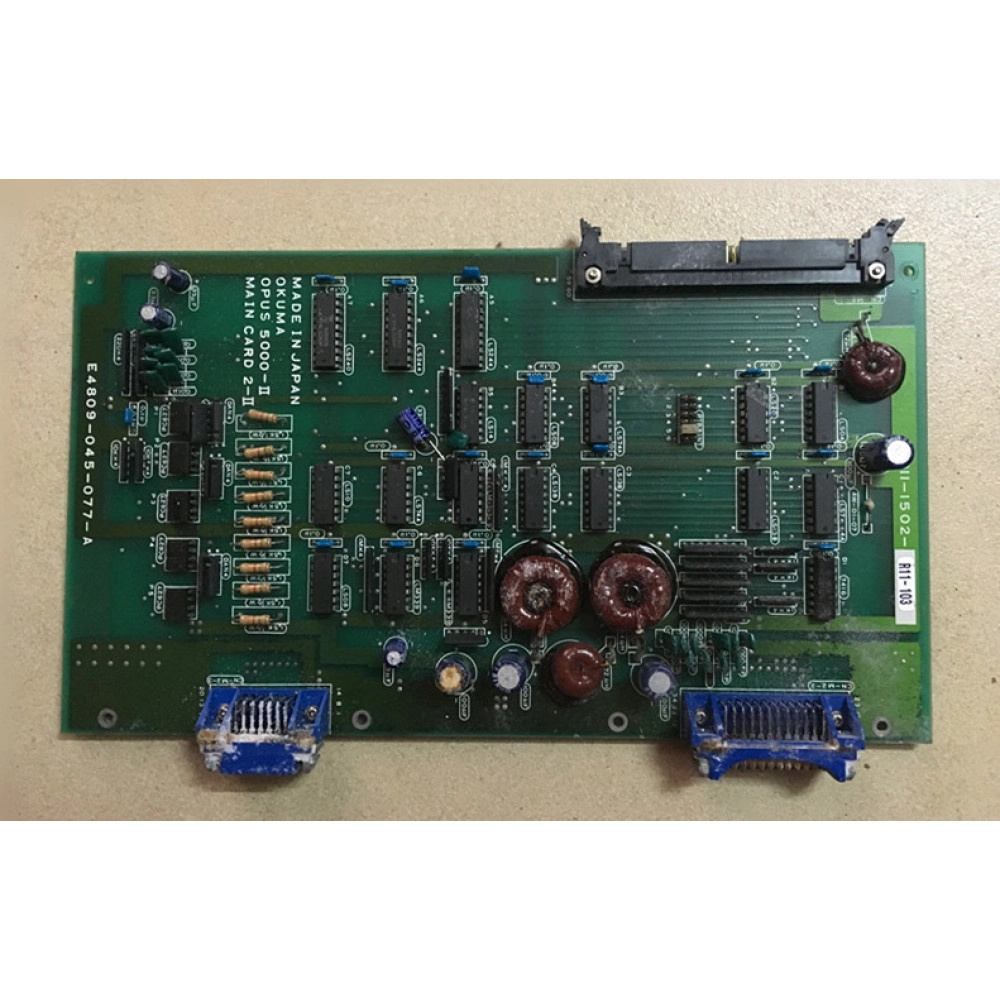 Okuma E4809-045-077-A Opus 5000-II Main Card 2-II - Advanced Control Module