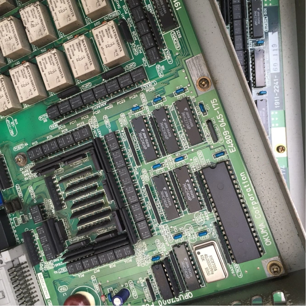 Okuma FUB-P4R2 E4809-045-175 Opus7000 CNC Control Board