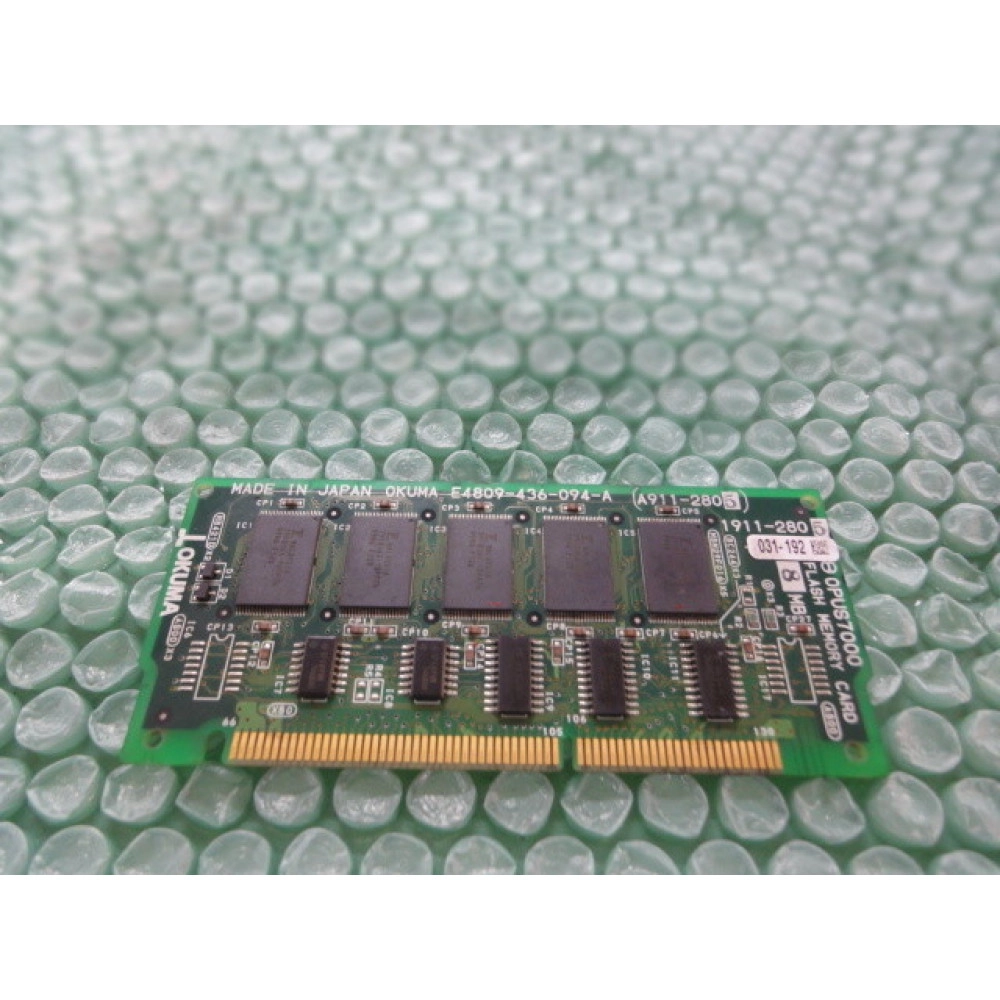 Okuma Cnc E4809-436-094-A Memory Board