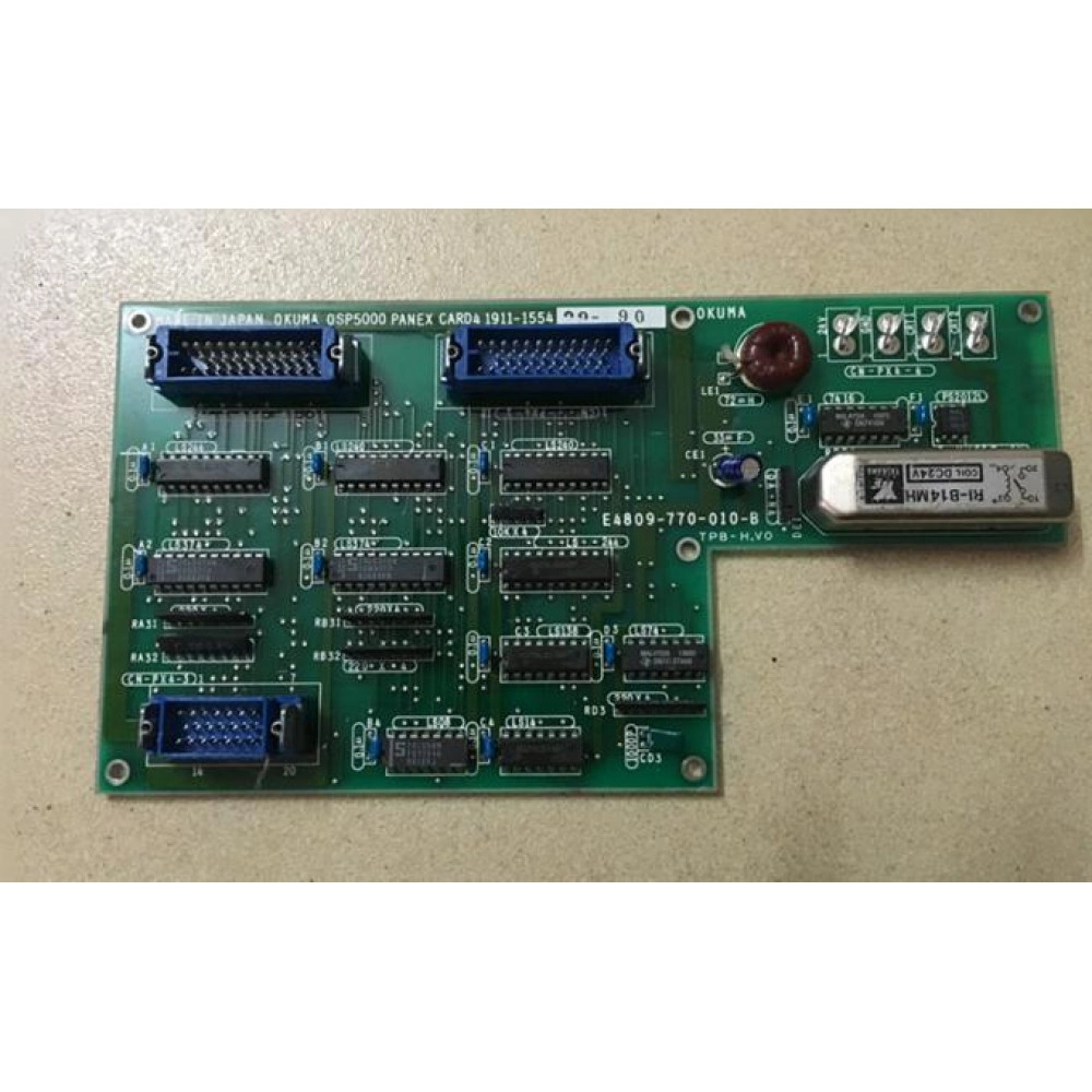 Okuma CNC E4809-770-010-B OSP5000 Panex Card