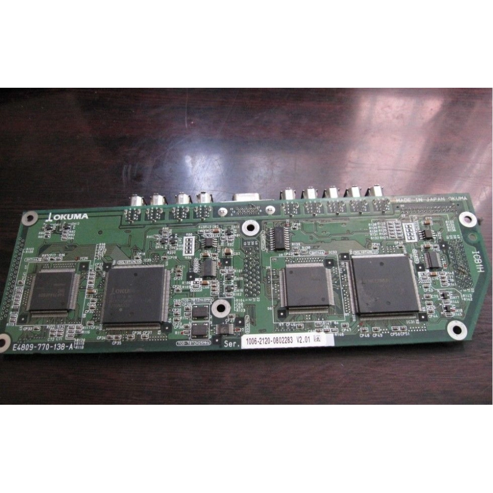 Okuma E4809-770-138-A ICB1H Dual Axis Servo Board