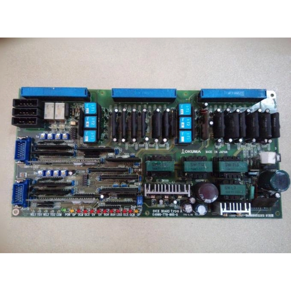 Okuma E4809-770-085-B SVCII Board Type A
