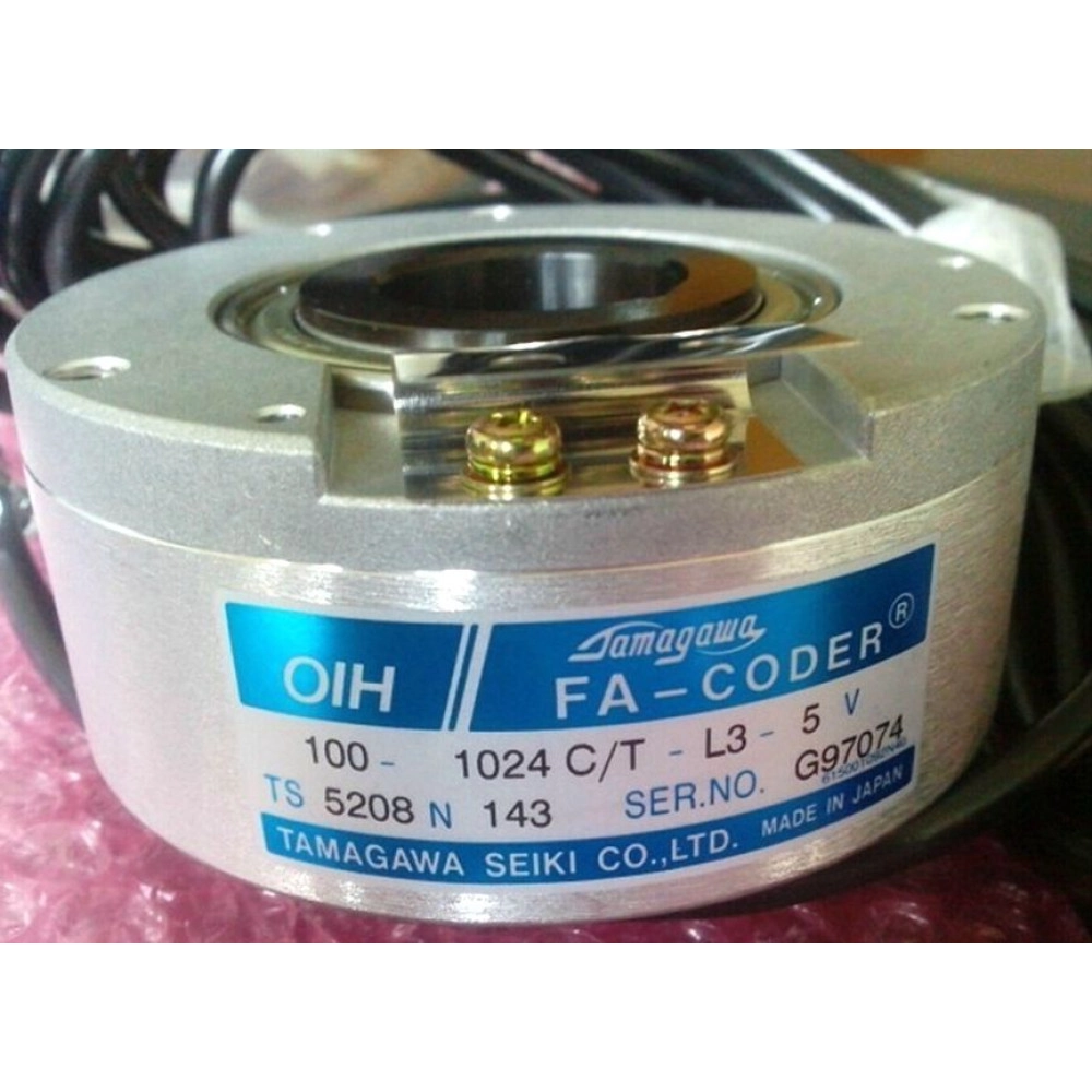Tamagawa OIH FA-CODER TS5208N143 High-Resolution Rotary Encoder