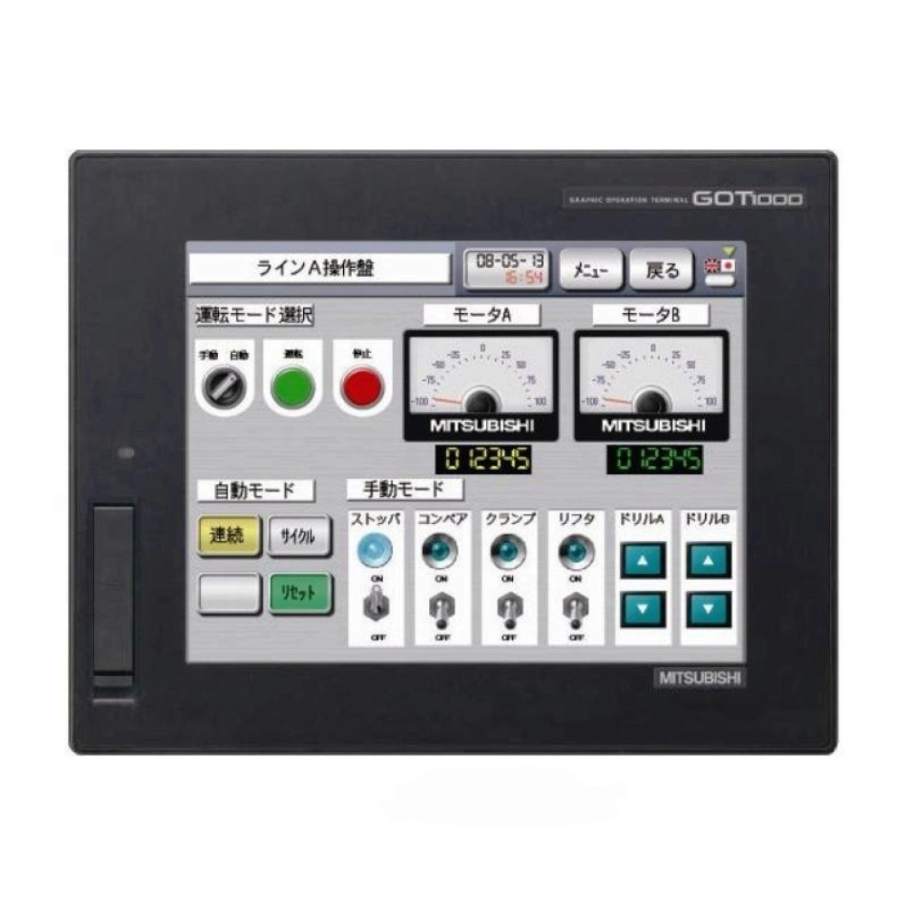 Mitsubishi GT1655-VTBD GOT 5.7" Touchscreen HMI