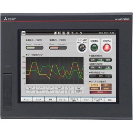 Mitsubishi GT2708-VTBA-GF GOT2000 HMI Touch Panel