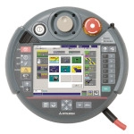 Mitsubishi R57TB-15 Robot Teaching Box: Precision Robotic Control and Programming Excellence