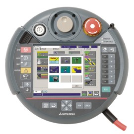 Mitsubishi R57TB-15 Robot Teaching Box: Precision Robotic Control and Programming Excellence