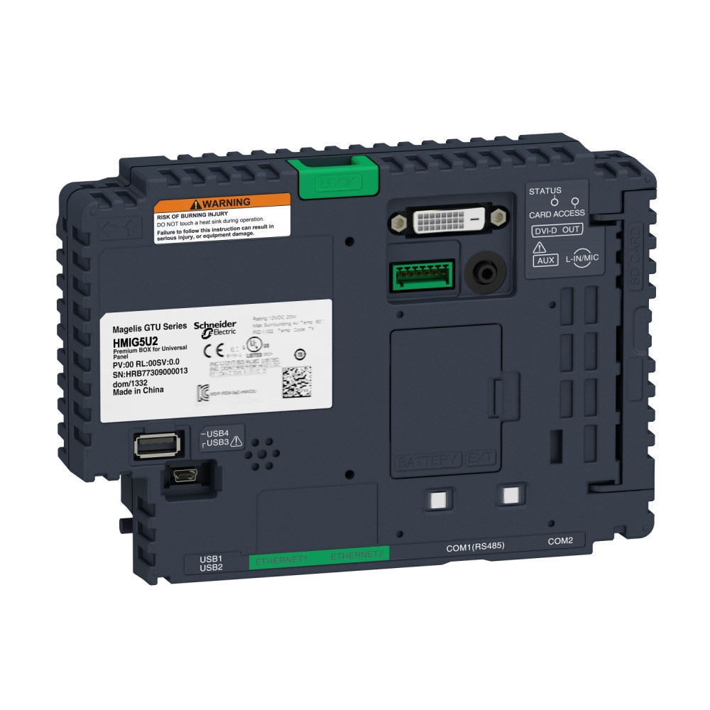 Schneider HMIG5UL8B Open BOX for Univ Panel - EcoStruxure Machine SCADA Expert v8.1+SP2 Pre-Installed