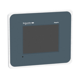 Schneider HMIGTO2315 Advanced Touchscreen Panel - 5.7" TFT QVGA 320x240 Pixels, Stainless Steel, 96 MB
