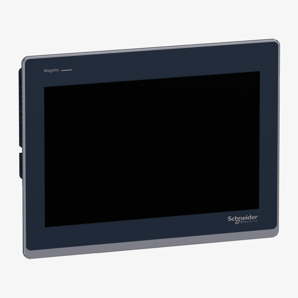 Schneider HMISTW6600 12" Touch Panel Display with Dual Ethernet, USB Host & Device, 24V DC