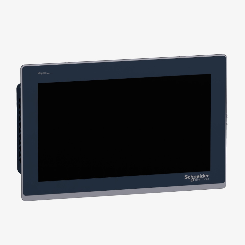 Schneider HMISTW6700 15" Touch Panel Display with Dual Ethernet, USB Ports, and 24V DC
