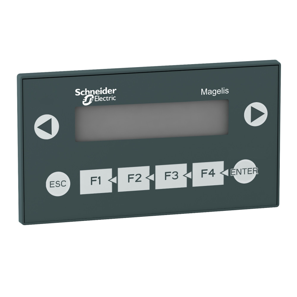 Schneider XBTN200 Compact Panel with Keypad – Alphanumeric Green Screen – 5V