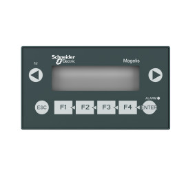 Schneider XBTN401 Small Panel with Keypad - Matrix Screen, G-O-R Indicators, 24V DC