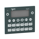 Schneider XBTR400 Compact Panel with Keypad - Green Matrix Screen, 122 x 32 Pixels, 5V DC