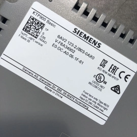 Siemens 6AV2123-2JB03-0AX0 KTP900 Basic HMI Panel