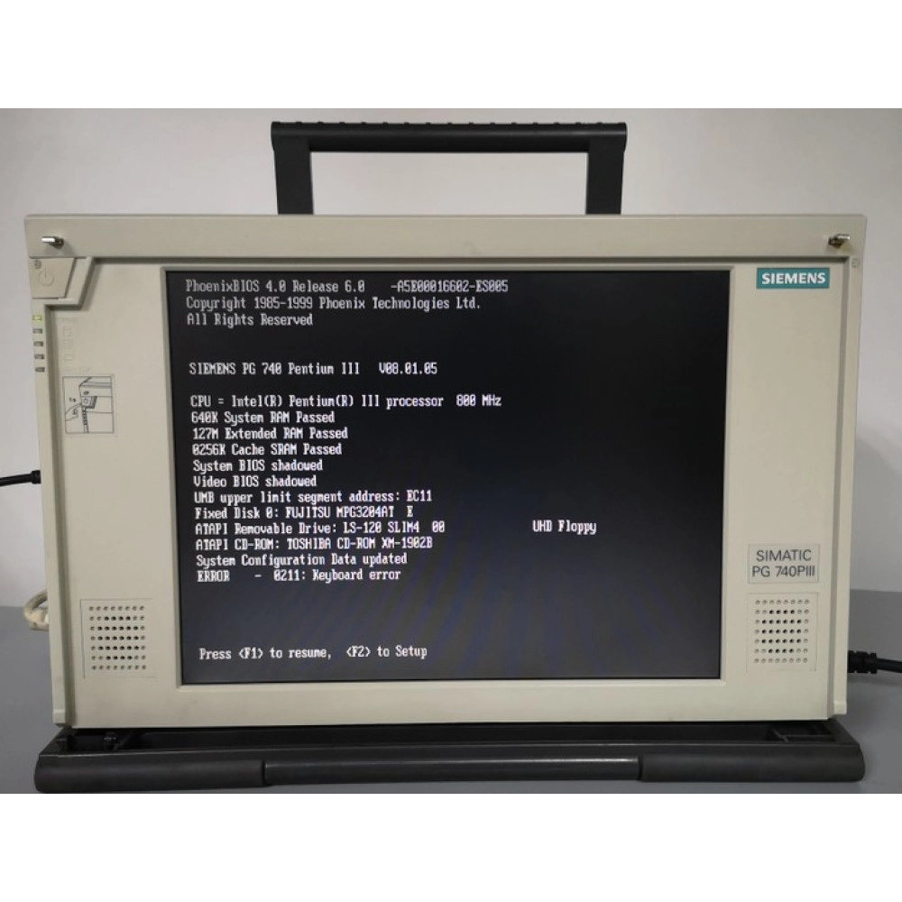 Siemens SIMATIC PG740 III 6ES7742-2AC20-0AA0 Programming and Diagnostic Tool