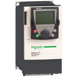 Schneider ATV71H037M3 Variable Speed Drive - 0.37 kW (0.5 HP) - 240V - EMC Filter - Graphic Terminal