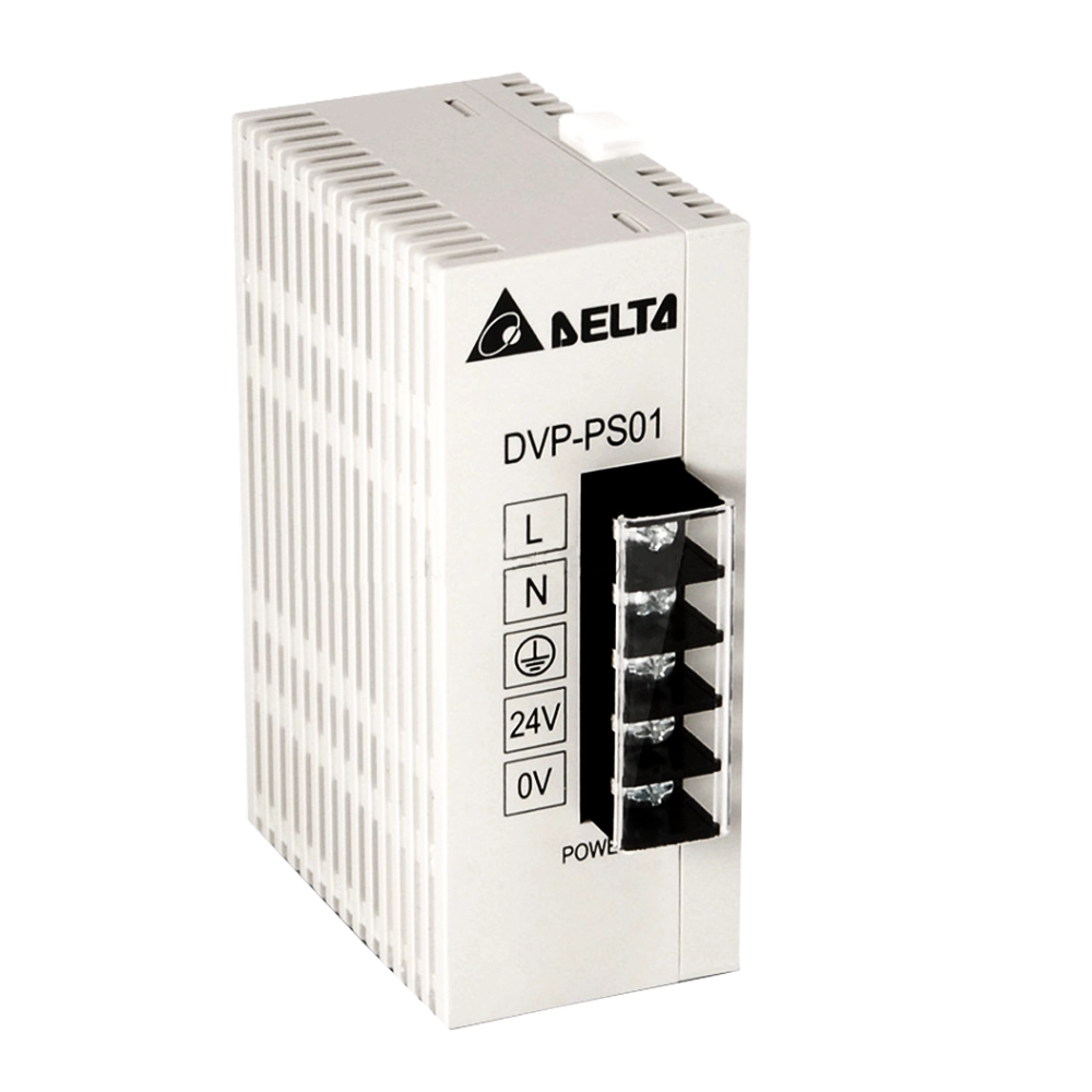 Delta DVP-PS01 DIN Rail Power Supply - Reliable Industrial Power Solution