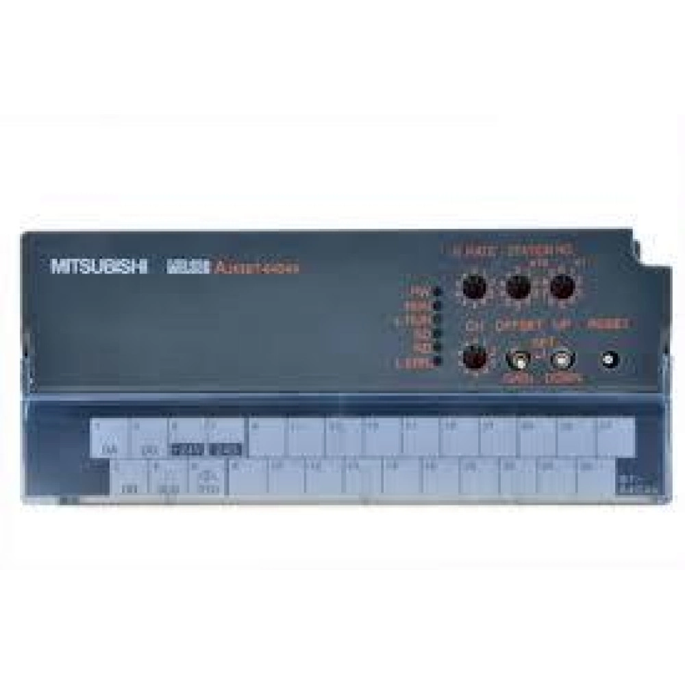 Mitsubishi AJ65BT-64DAV PLC CC-Link I/O Module with 4 Analog Outputs +/-10 V