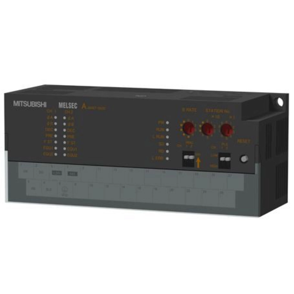 Mitsubishi AJ65BT-D62D-S1 PLC CC-Link I/O Module | 2 Counter Channels 400 KHz | RS422 Port