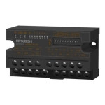 Mitsubishi AJ65SBTB1-8TE PLC CC-Link compact I/O module