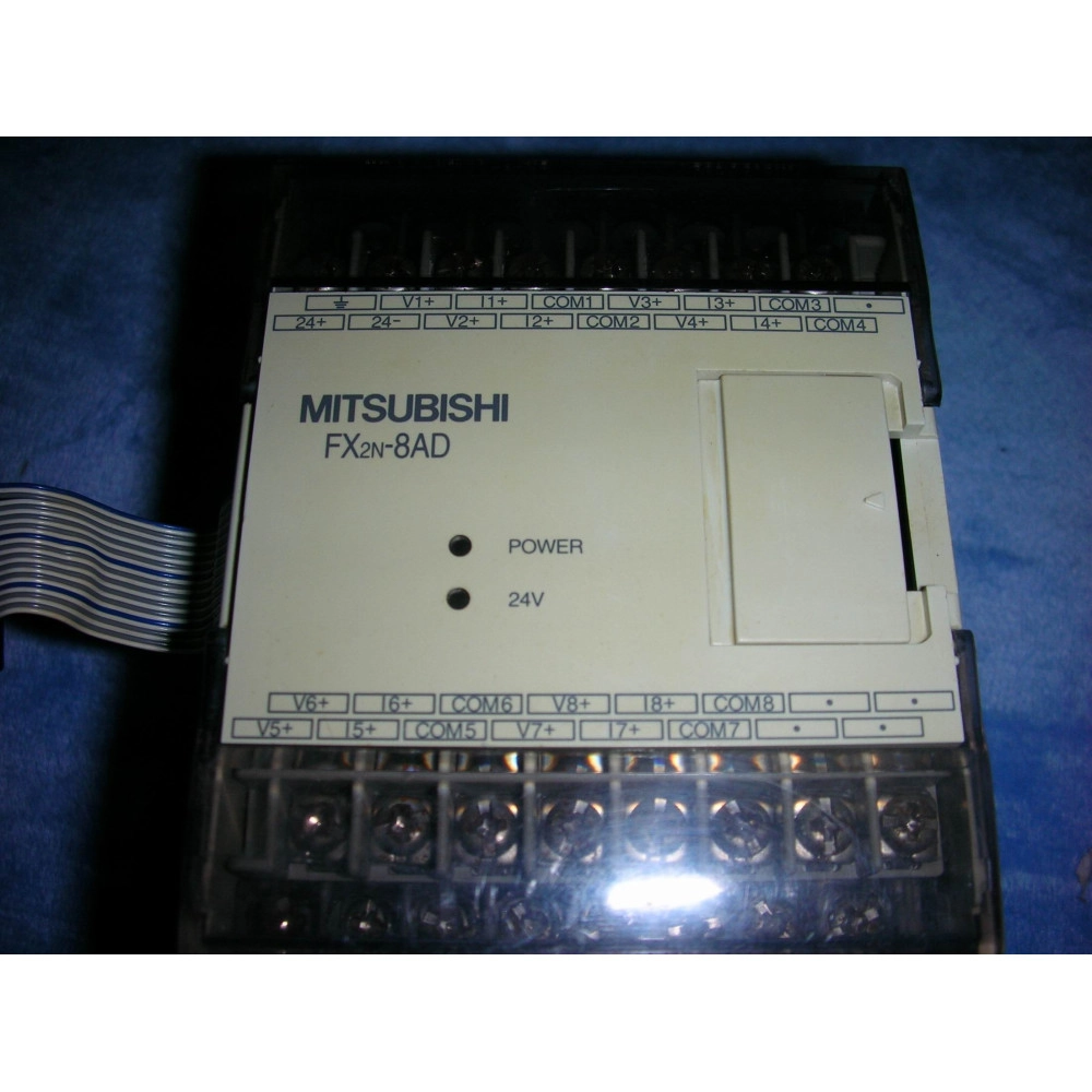 Mitsubishi FX2N-8AD PLC – 8-Channel Analog Input Module