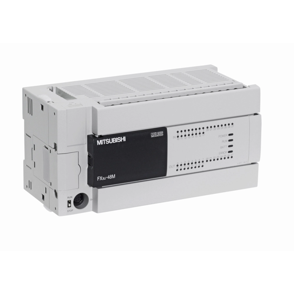 Mitsubishi FX3U-48MT/DSS PLC - Advanced FX3U Base Unit with 48 I/O Points