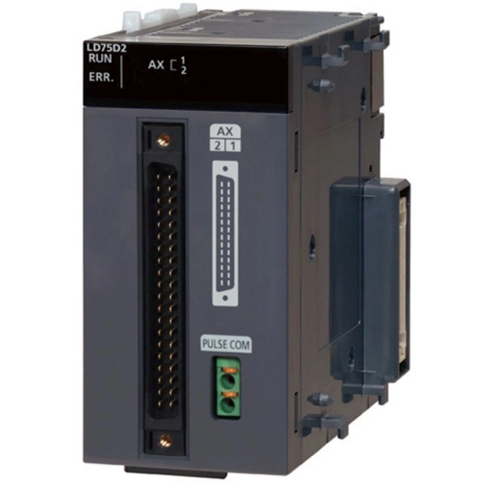 Mitsubishi LD75D2 PLC L-Series Positioning Module | 2 Axis | 4 Mpps Output | Differential Driver