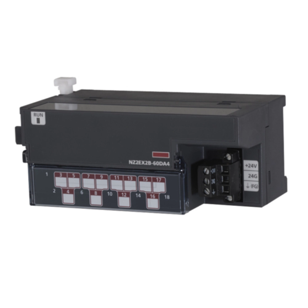 Mitsubishi NZ2EX2B-60DA4 PLC CC-Link IE Field Extension I/O Module