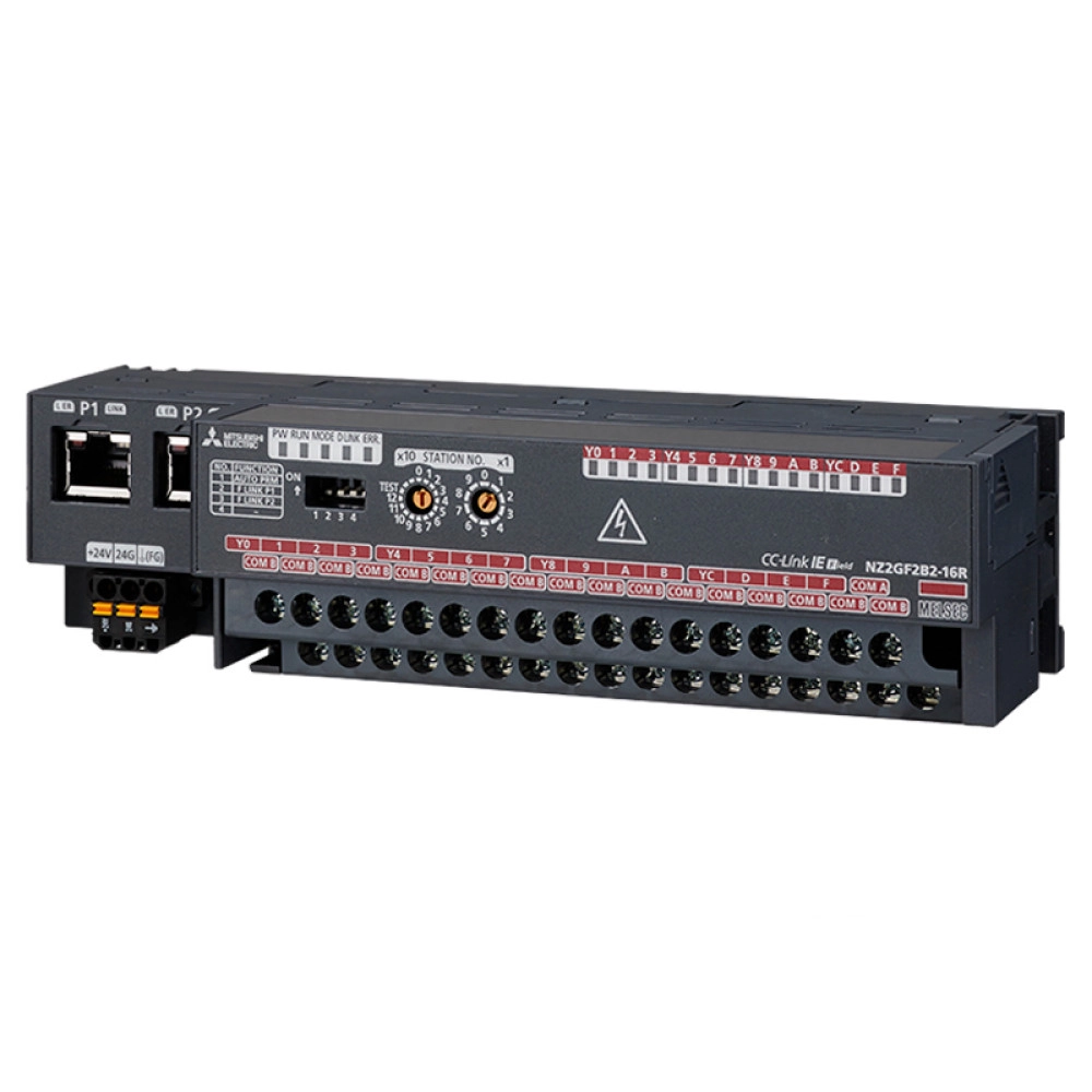 Mitsubishi NZ2GF2B2-16R CC-Link IE Field Network Remote I/O Module