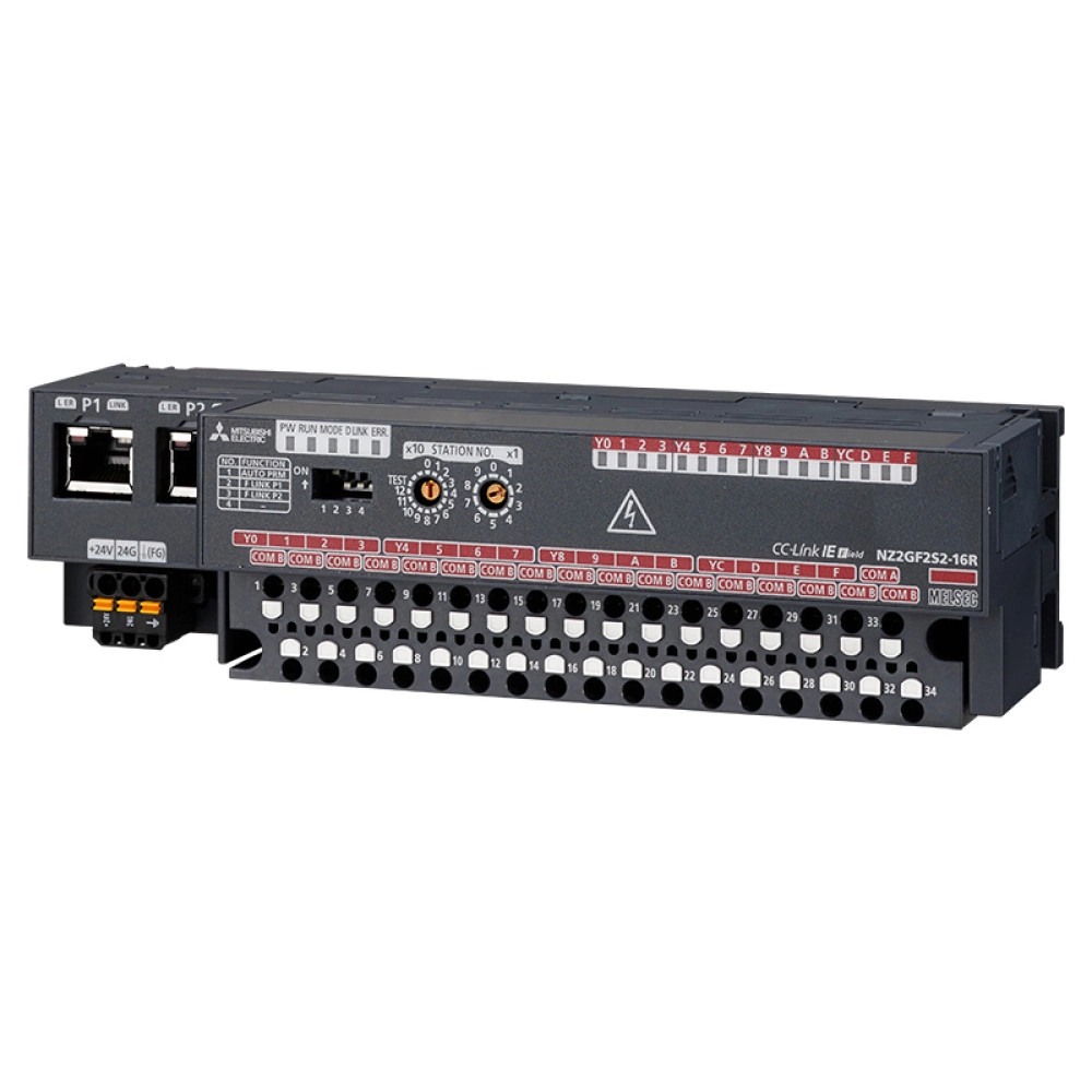 Mitsubishi NZ2GF2S2-16R CC-Link IE Field Network Remote I/O Module