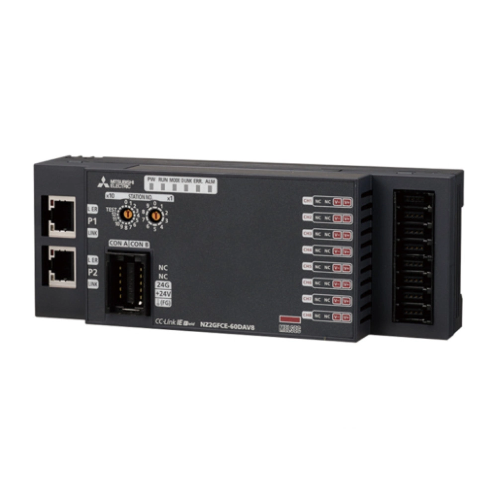 Mitsubishi NZ2GFCE-60DAV8 CC-Link IE Field Network Remote I/O Module