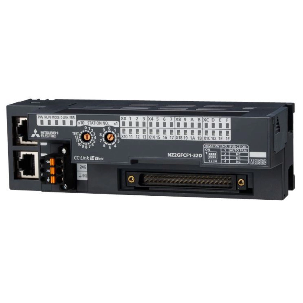 Mitsubishi NZ2GFCF1-32D PLC | CC-Link IE Field DC Input, 32 Points, FCN