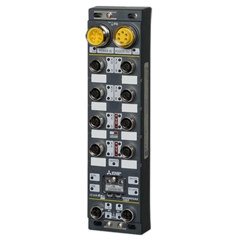 Mitsubishi NZ2GFS12A2-14DT PLC Safety Remote I/O Module