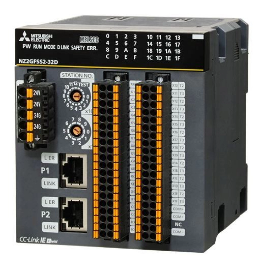 Mitsubishi NZ2GFSS2-32D PLC CC-Link IE Field Safety I/O Module