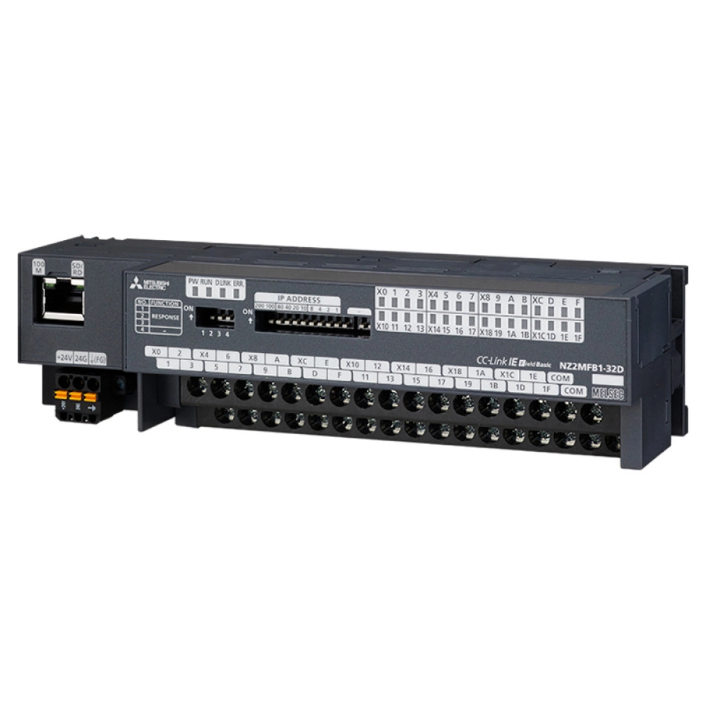 Mitsubishi NZ2MFB1-32D PLC CC-Link IE Field Basic - Advanced Industrial Automation Controller