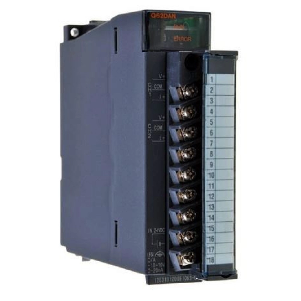 Mitsubishi Q62DAN PLC Q Series 2-Channel Analog Output Module