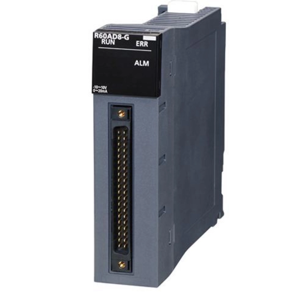 Mitsubishi R60AD8-GC PLC iQ-R Series Analog Input Module, 8 Channels, Coated