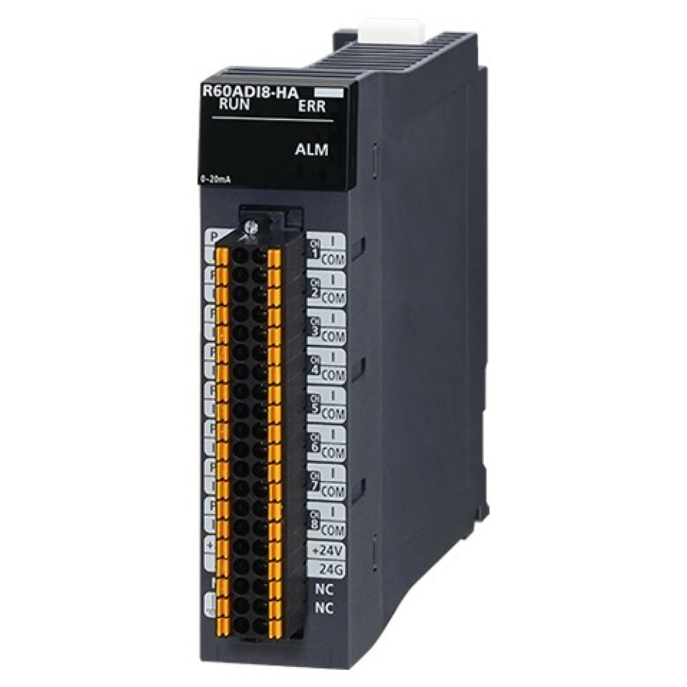 Mitsubishi R60ADI8-HA PLC iQ-R Series HART-Enabled Analog Input Module