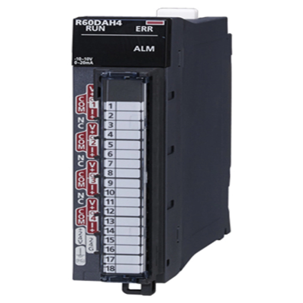 Mitsubishi R60DAH4 PLC iQ-R Series Analog Output Module