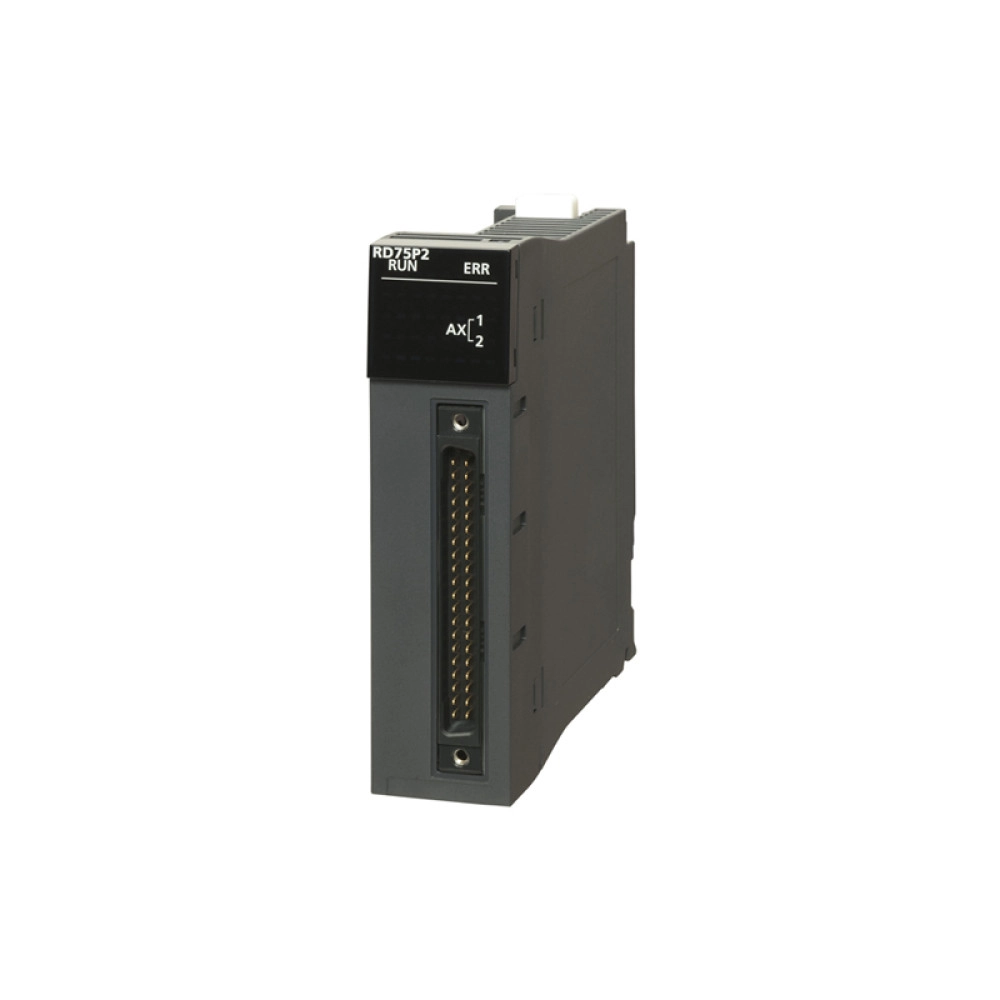Mitsubishi RD75P2C PLC iQ-R Series - Positioning Transistor Output, 2 Axis, Coated