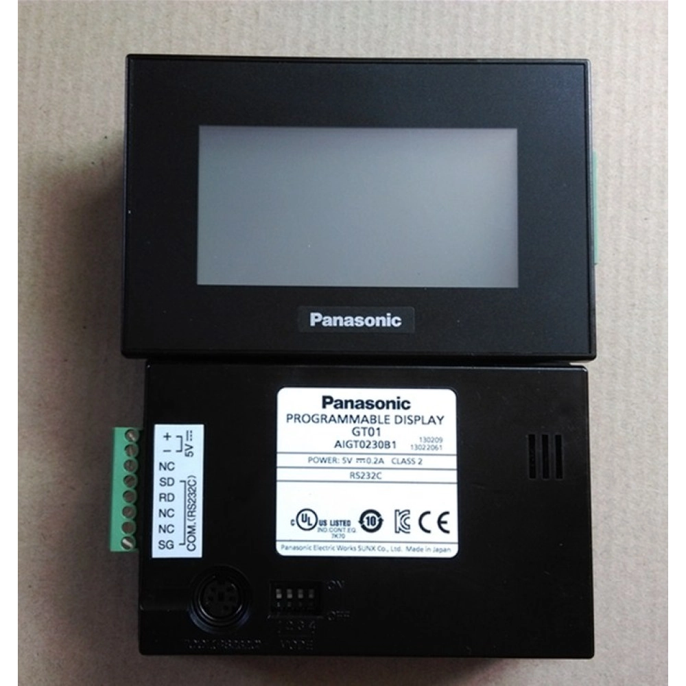Panasonic AIGT0030B1 AIGT0030H1 AIGT0030B AIGT0030H Programmable Display