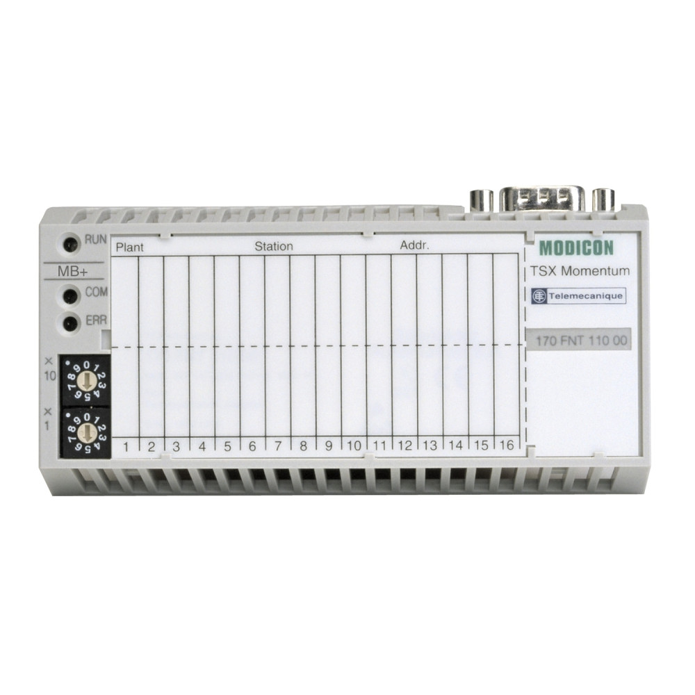Schneider 170DNT11000 Modicon Momentum Profibus DP Communication Adaptor
