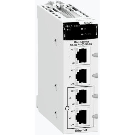Schneider BMXNOC0401 Ethernet Module for M340 – 4 x RJ45 10/100