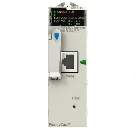 Schneider BMXNOE0110 Ethernet Module M340 - Flash Memory Card, 16 MB Internal RAM, RJ45 10/100